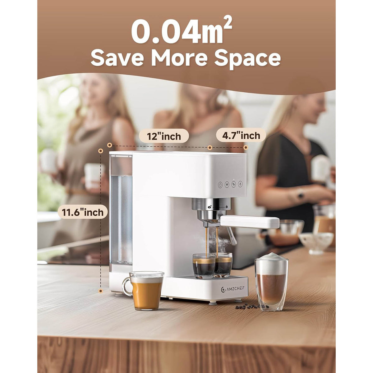 AMZCHEF-Small-Espresso-Machine-with-Easy-Milk-Frothing