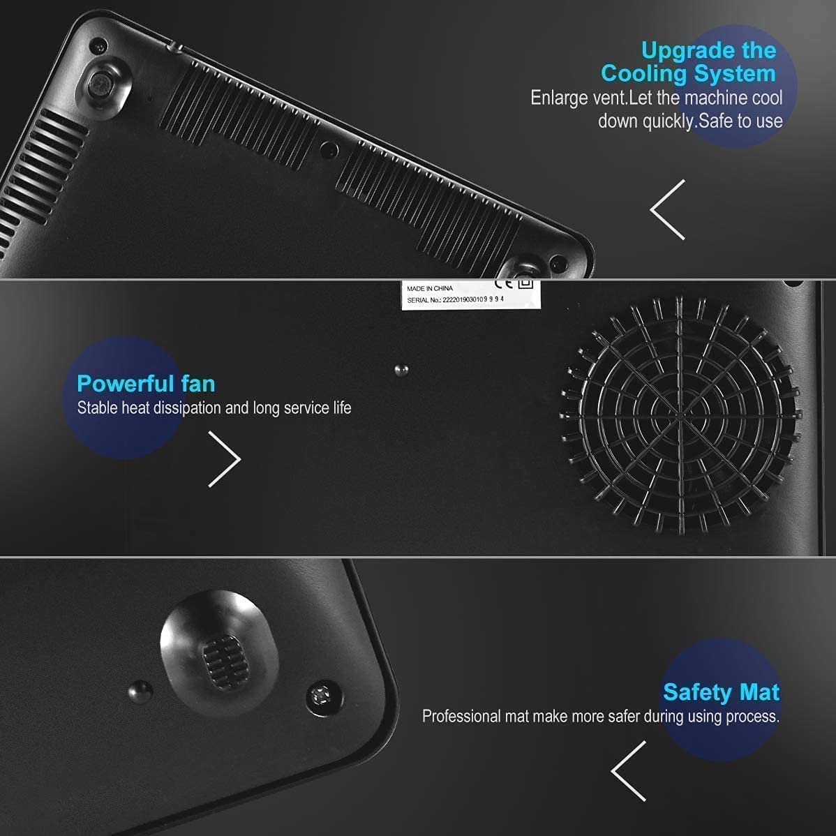 AMZCHEF-Portable Single Induction-SK-CB01-1