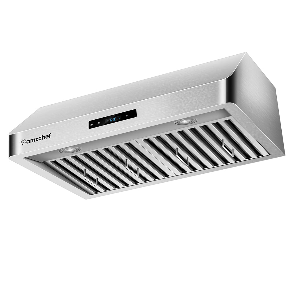 AMZCHEF Wall Mount Range Hoods 30 inch Touch screen