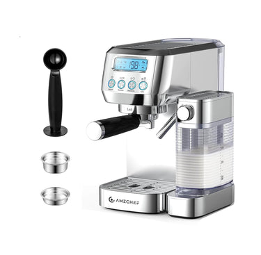 AMZCHEF 20 Bar Pressure Espresso Coffee Maker for home