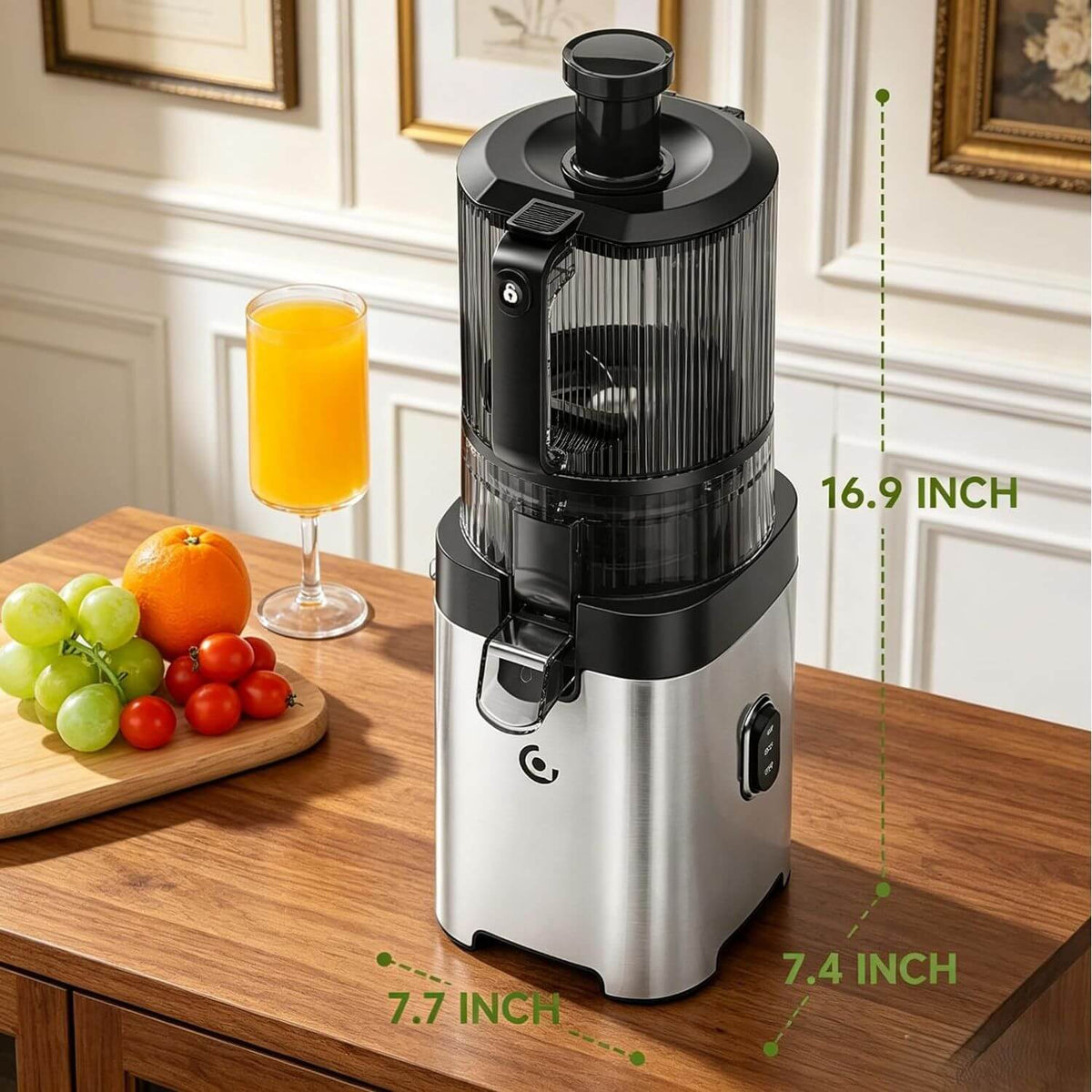 AMZCHEF Cold Press Juicer