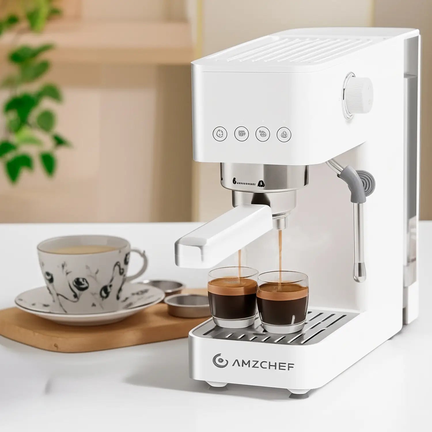 AMZCHEF Espresso Machine