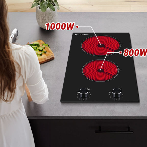AMZCHEF _12Inch_ 2 _Burner_ Electric_ Cooktop_, 1800W_11Levels_ 2_ Burners_ Stove _Top_11 Power_levels_2_burner.jpg__PID:fe3ec593-2e79-4261-b701-a063295f95c5
