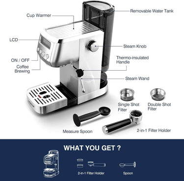 AMZCHEF Espresso Maker