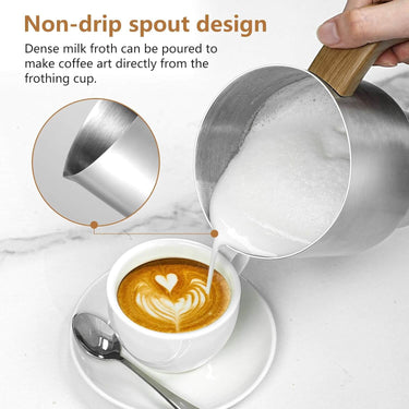 AMZCHEF 8-IN-1 Multifunctional Automatic Milk Frother Steamer