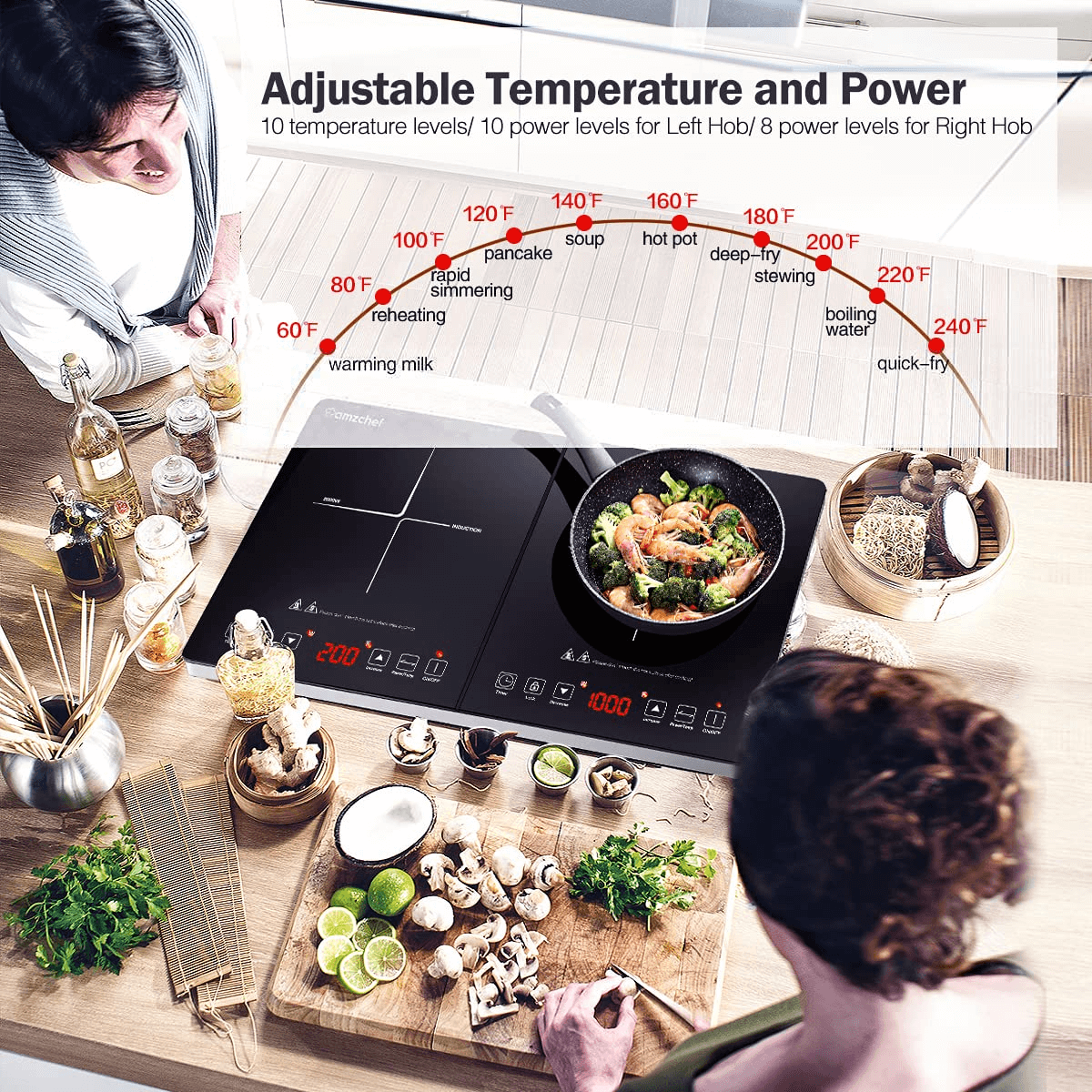 portable induction cooktop